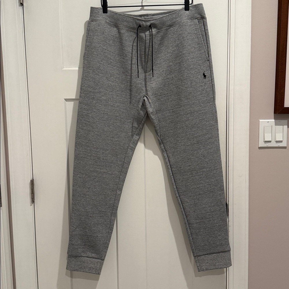 Polo by Ralph Lauren Men's Gray Zip-Up Jacket and Matching Pant Set - Picture 5 of 7